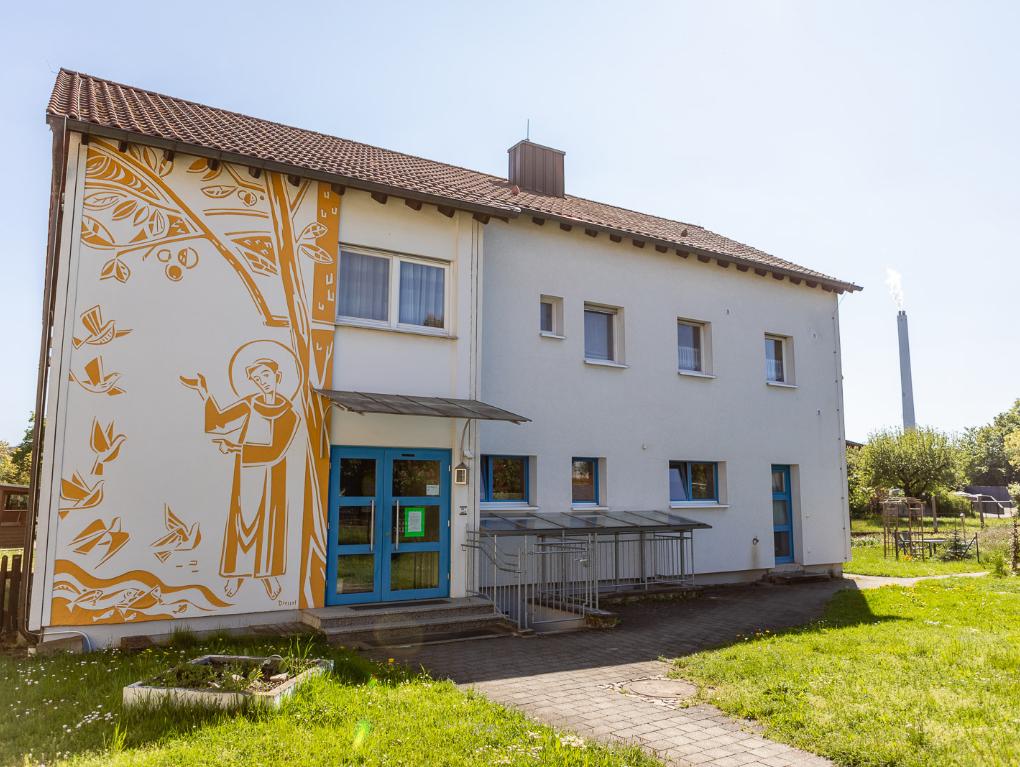 KiGa-Gebäude Vordereingang