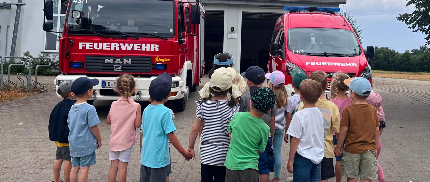 Besuch bei der Feuerwehr